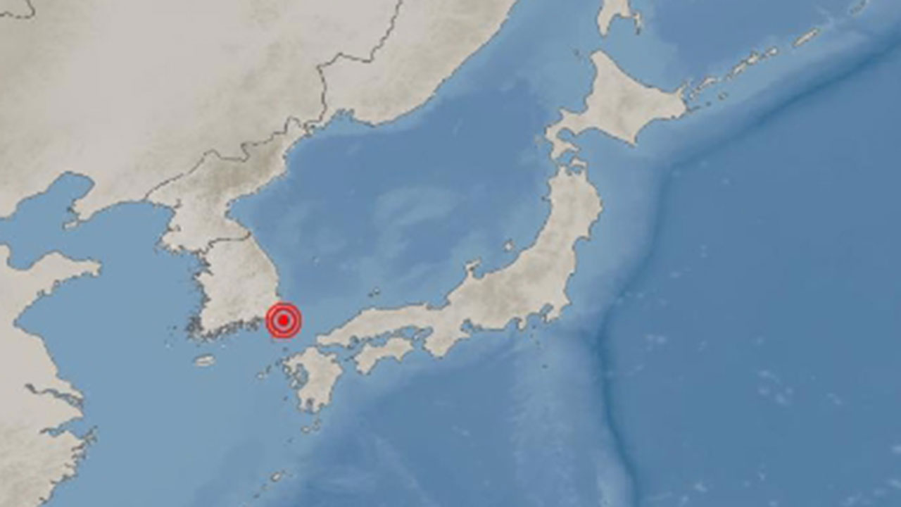 일본 대마도 바다서 규모 3.9 지진‥"피해 없을 것"