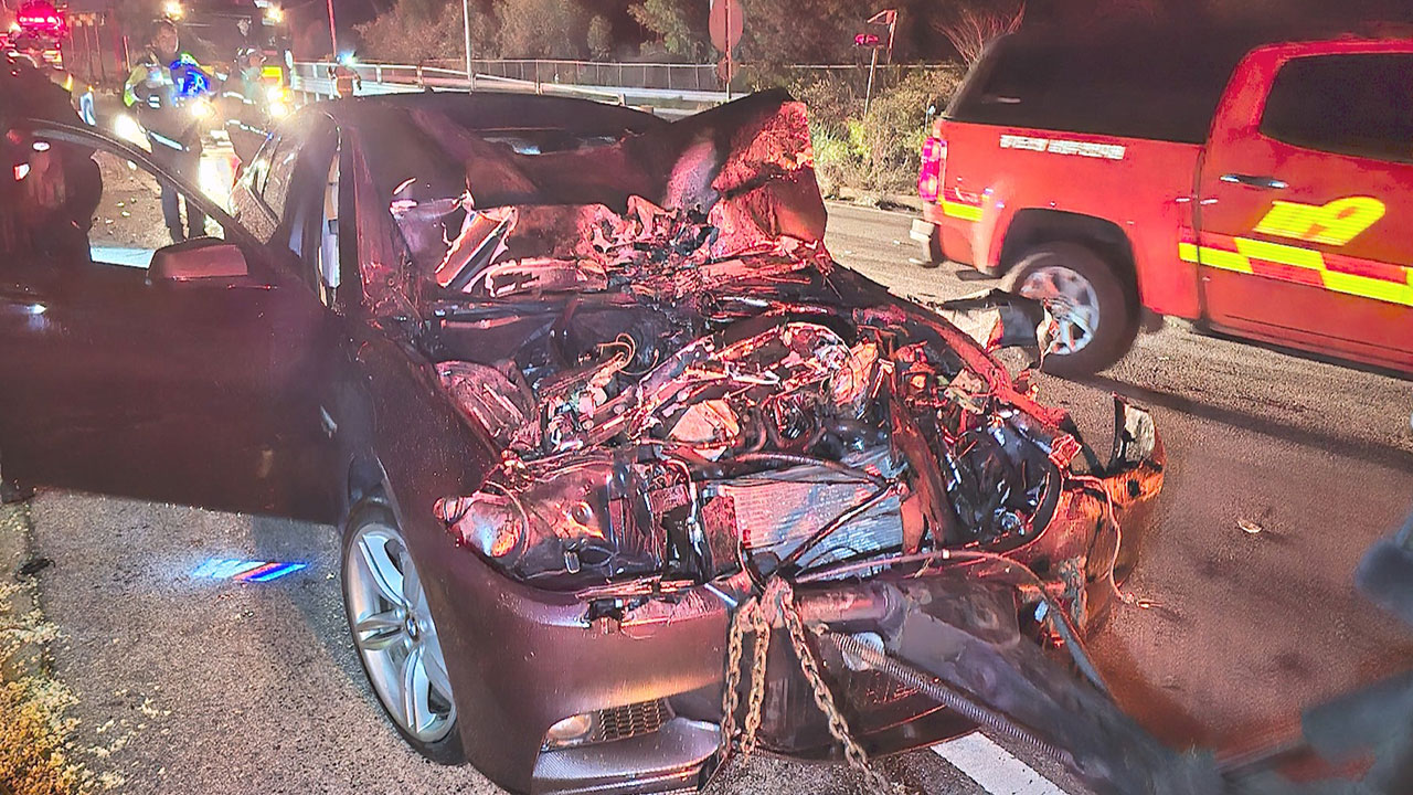 경기 남양주서 차량 추돌사고‥승용차 운전자는 사라져