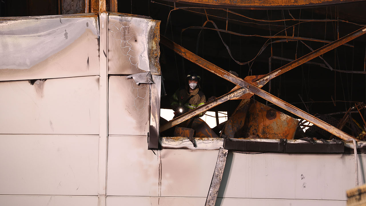 경기 화성 공장 화재 마지막 실종자, 휴대전화 위치값 공장 인근 