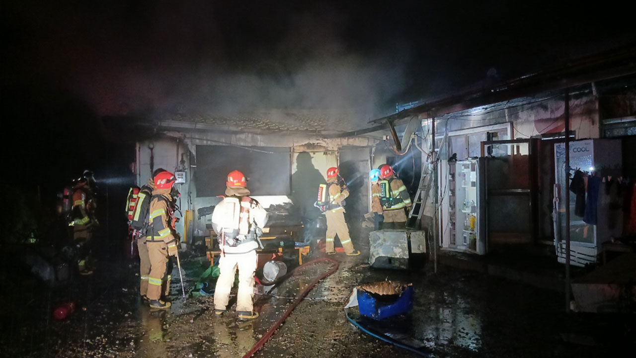 경북 포항 주택서 불‥1억여 원 피해