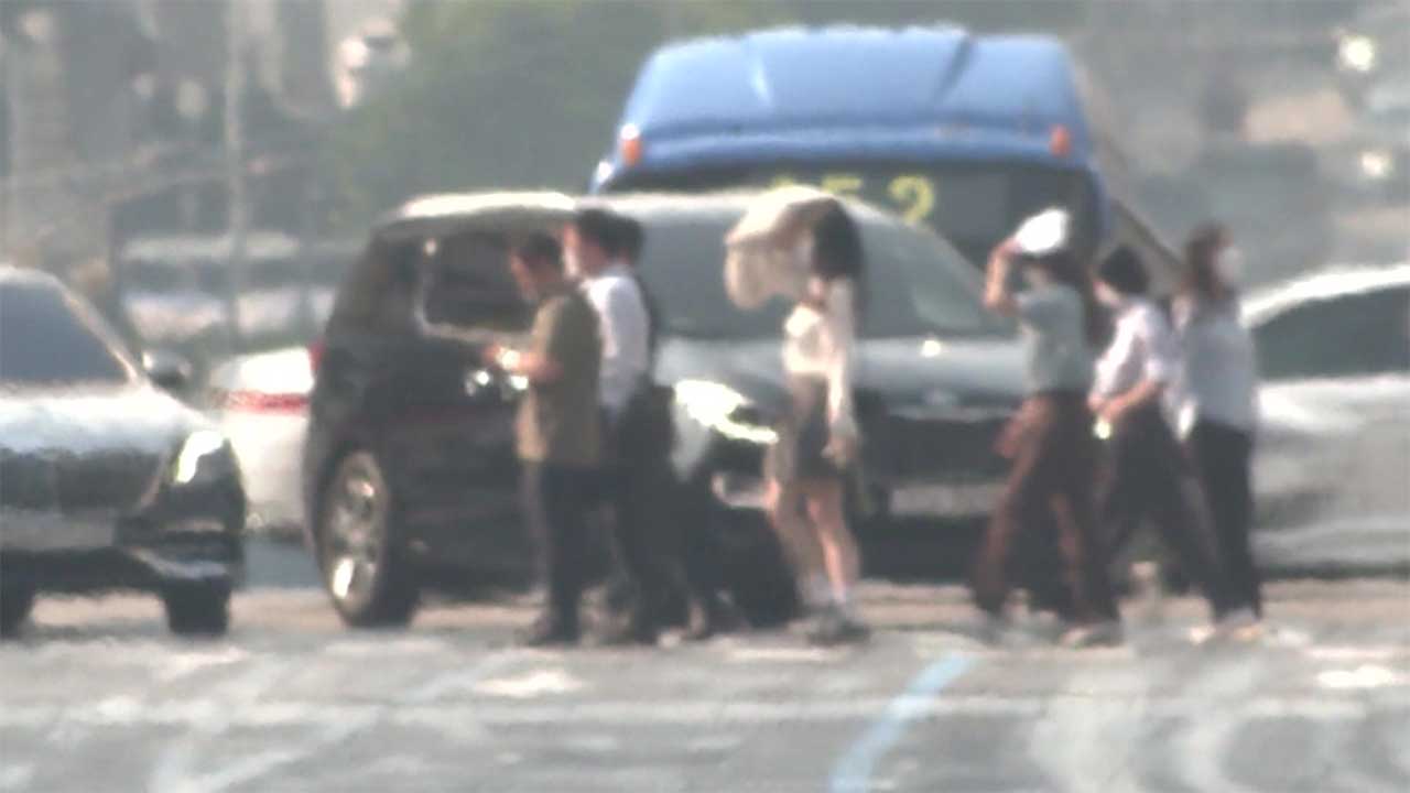 전국 폭염 위기경보 '주의'로 상향