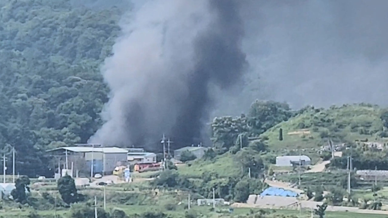 세종시 전동킥보드 창고서 화재‥1시간 만에 꺼져