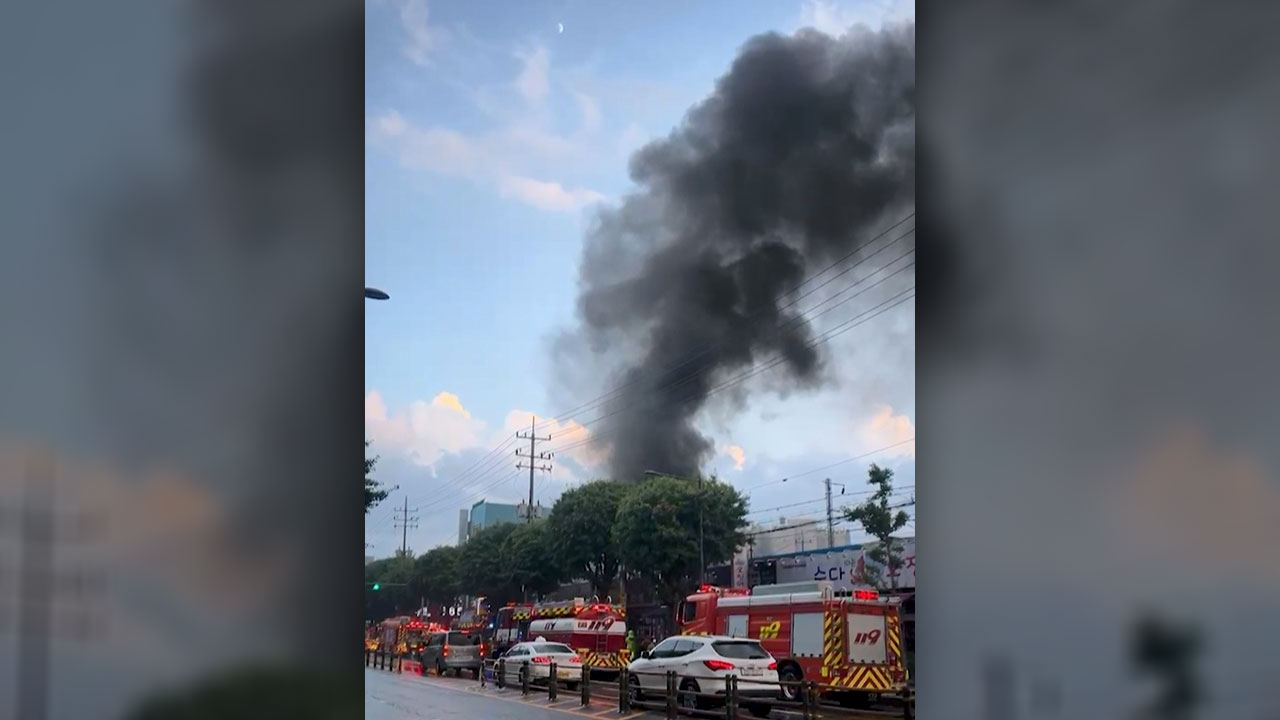 경기 의정부시 호원동 가게에서 불‥1시간 만에 진화