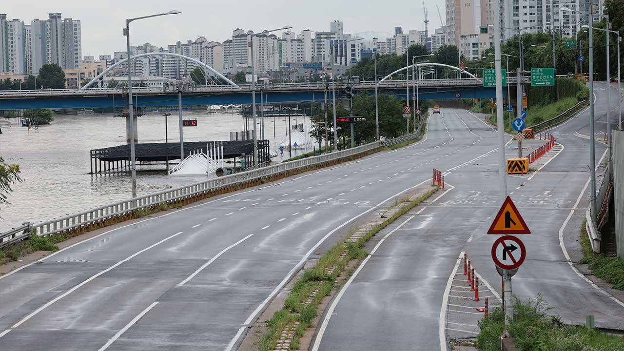 서울 동부간선도로 전 구간·내부순환도로 일부 구간 통제