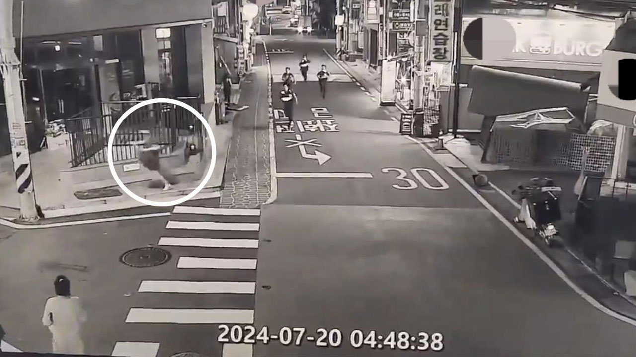 새벽 수상한 행인 검거해보니 '던지기' 마약사범