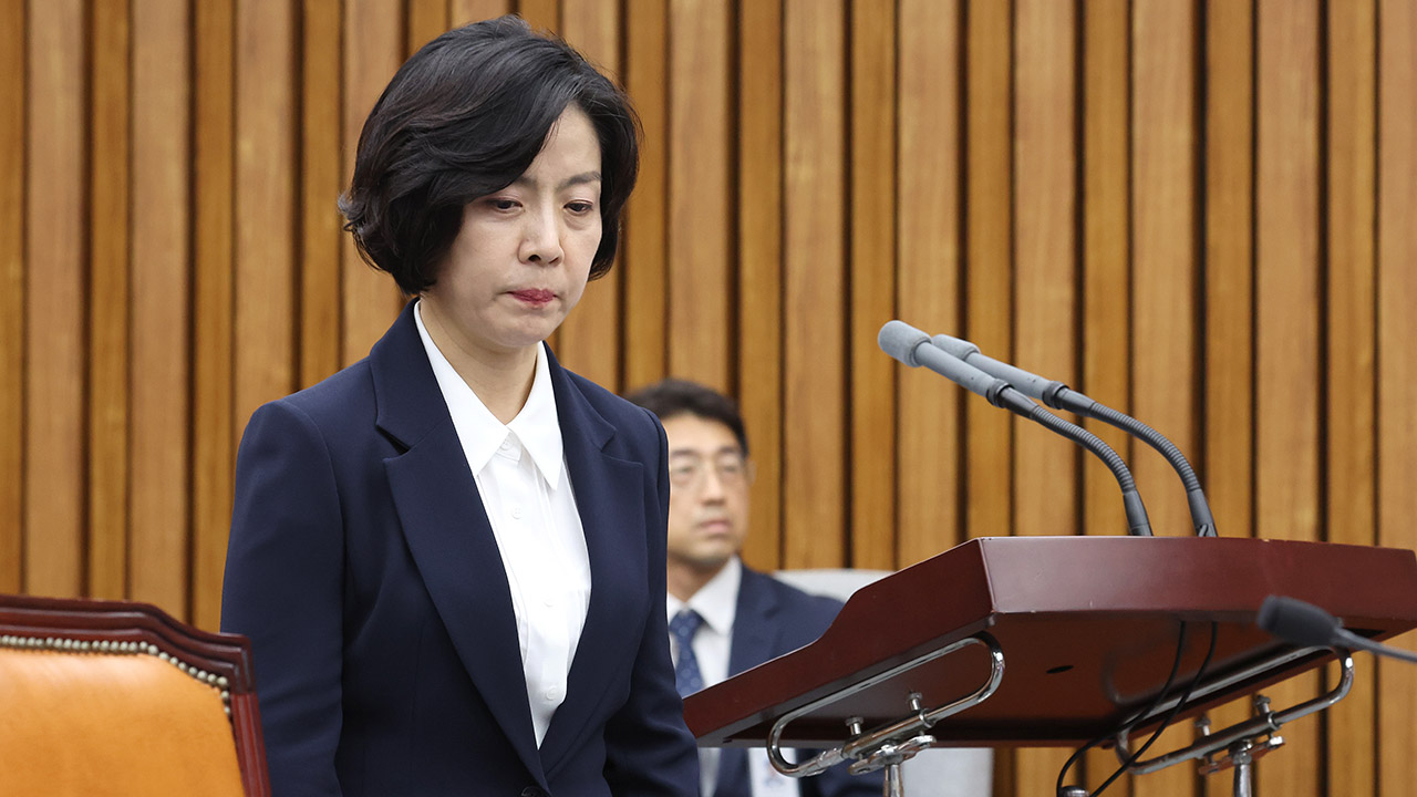 이숙연, '아빠찬스' 논란에 "국민 눈높이 맞지 않는 부분 송구"