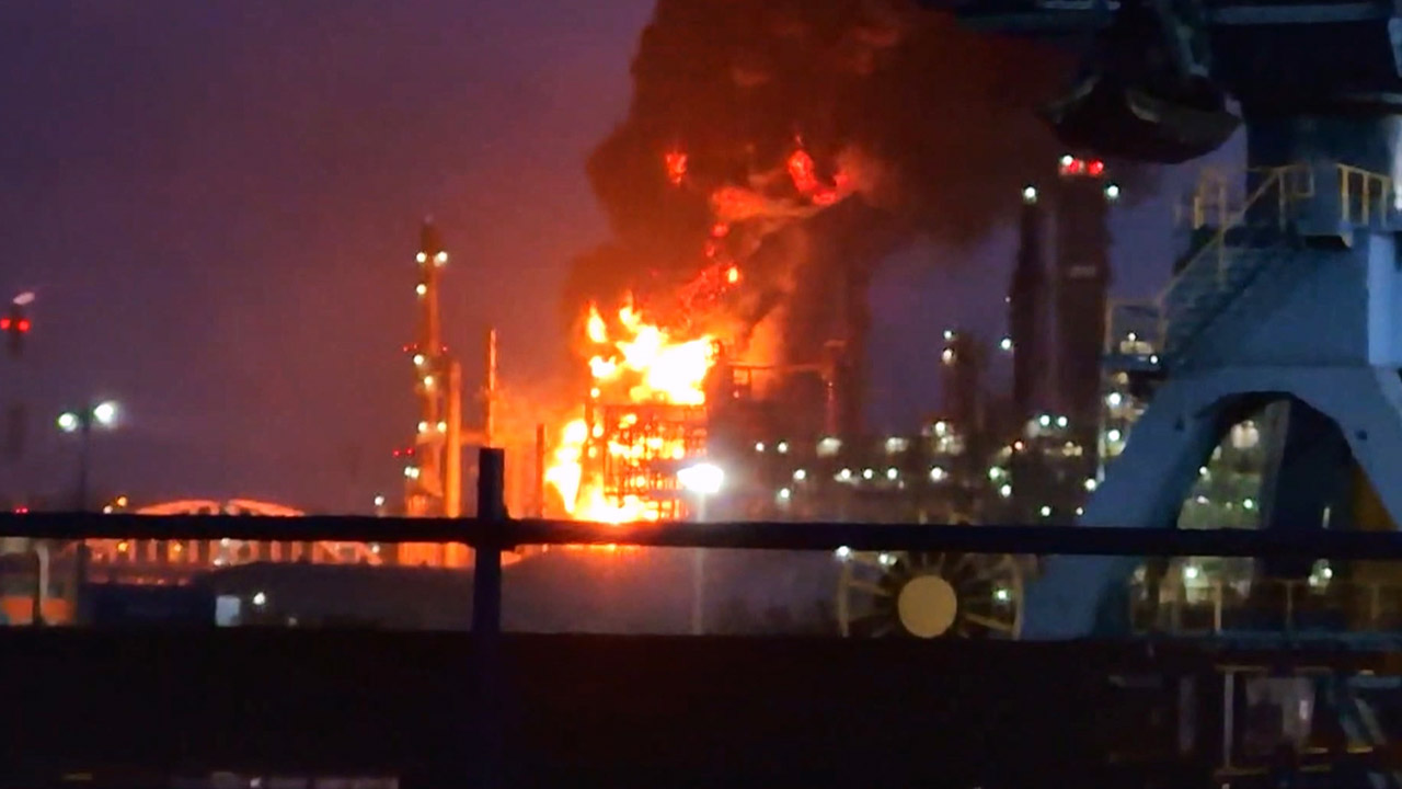 울산 에스오일 공장서 불‥다친 사람 없어