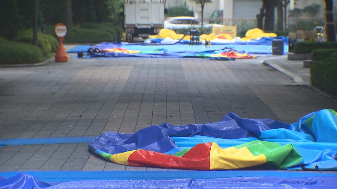 동탄 아파트 물놀이장에서 놀다 중태 빠진 8살 여아 끝내 사망