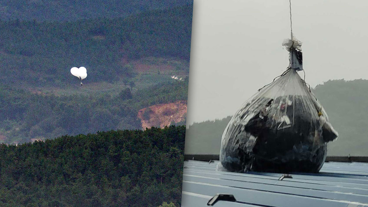 석 달간 날린 북한 쓰레기 풍선에 억대 피해 집계‥51건 접수