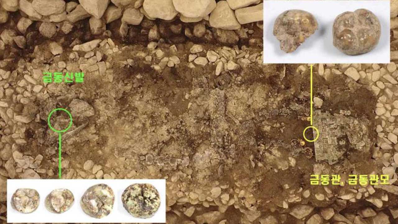 금장신구 나온 신라 무덤 주인은 10대‥3살 아이 순장 흔적도