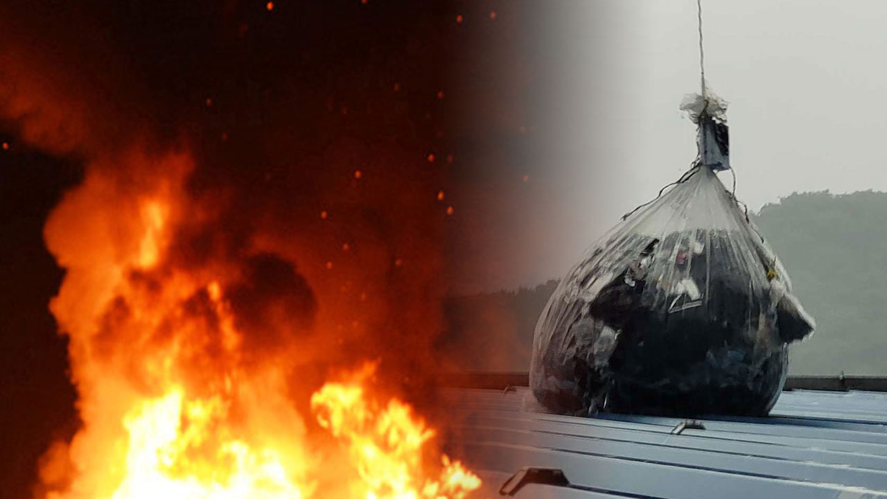 서울 성북구 아파트단지서 북한 쓰레기풍선으로 불‥다친 사람 없어