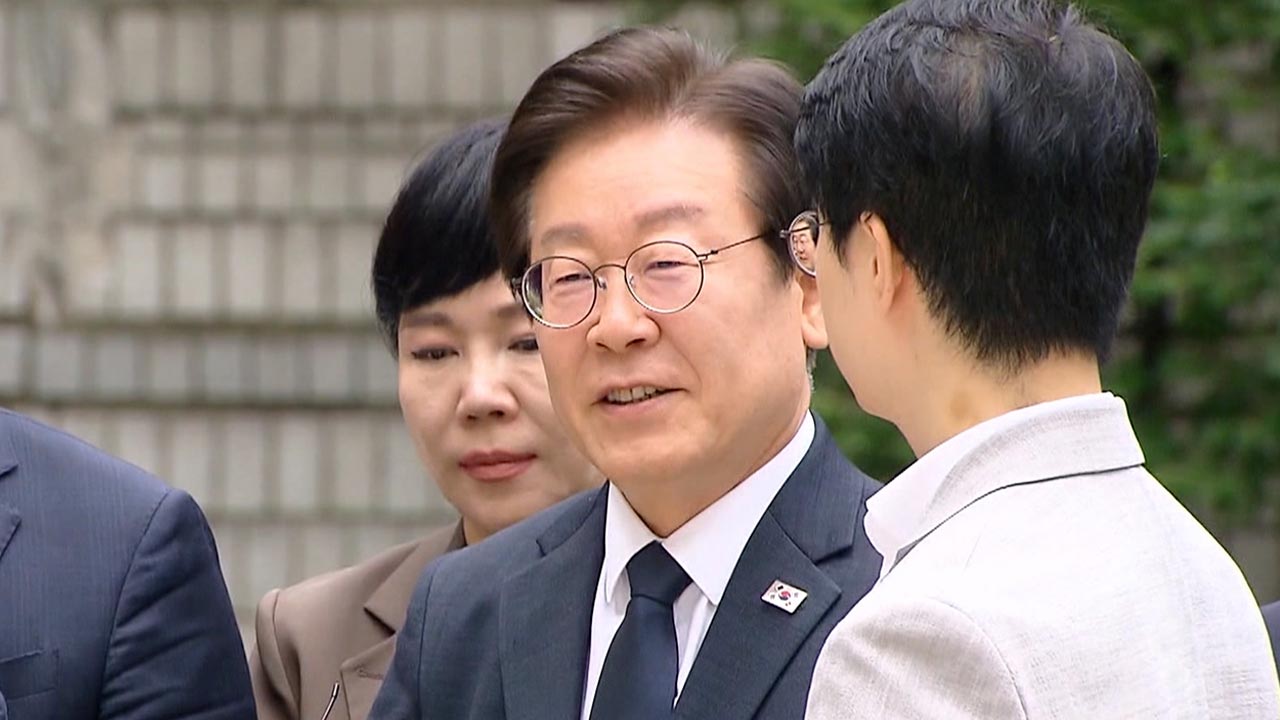 결심 출석 이재명 "검찰, 사건 조작‥다 사필귀정할 것"