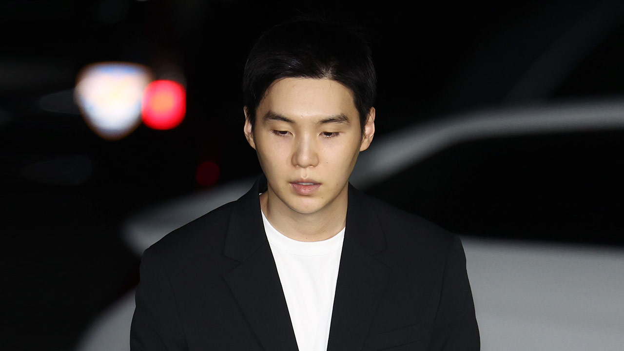 '전동 스쿠터 음주운전 혐의' BTS 슈가, 벌금 1천5백만 원 명령