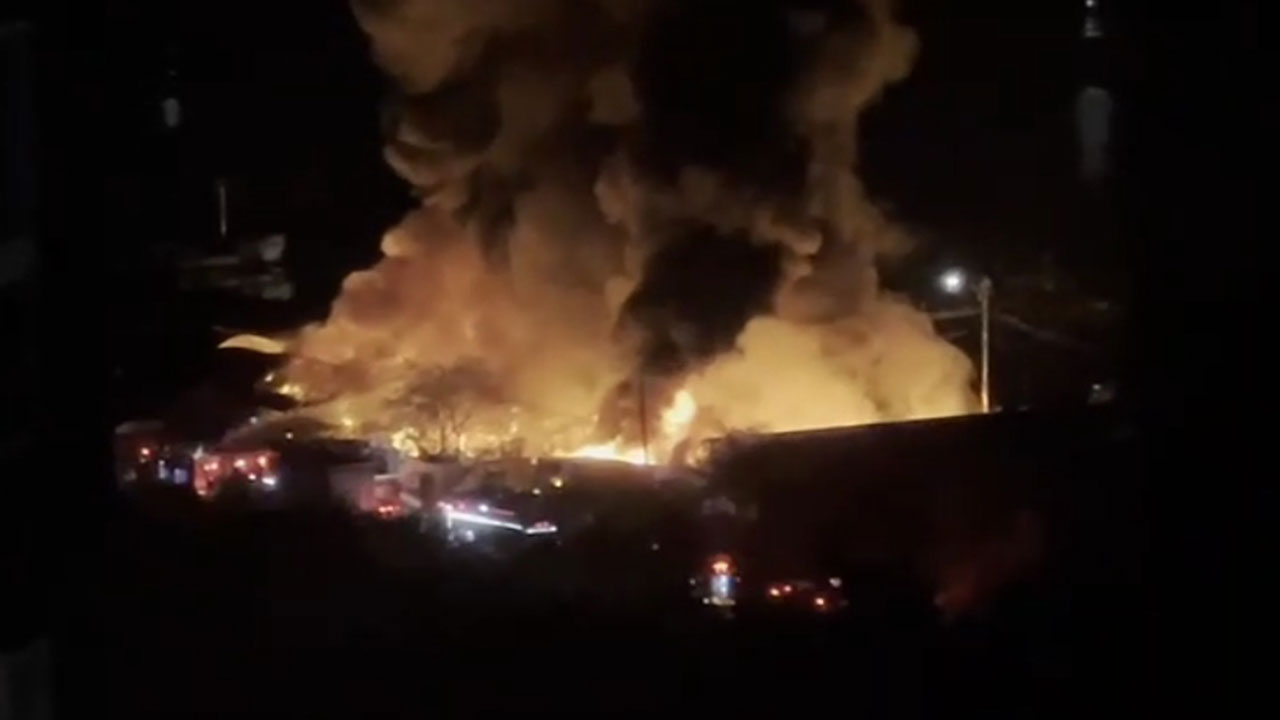 인천 소래포구 인근 비닐하우스 화재‥4시간만에 완진