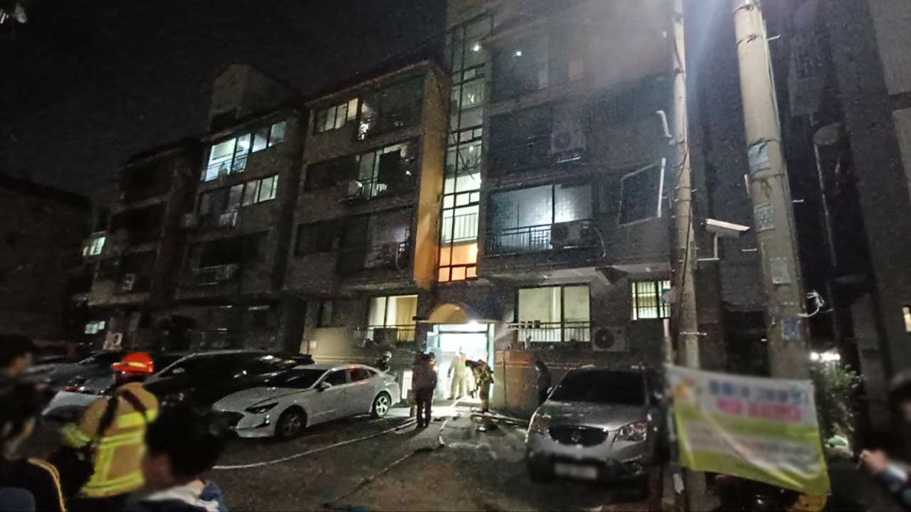 경기 부천 다세대주택서 불‥리튬배터리팩에서 발화