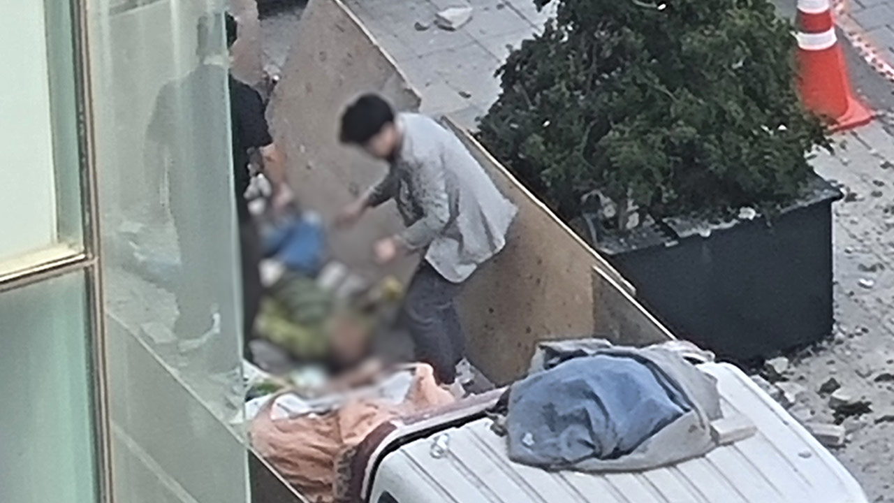 마포구 고층건물 바카라 룰 벽돌 떨어져 청소노동자 다쳐