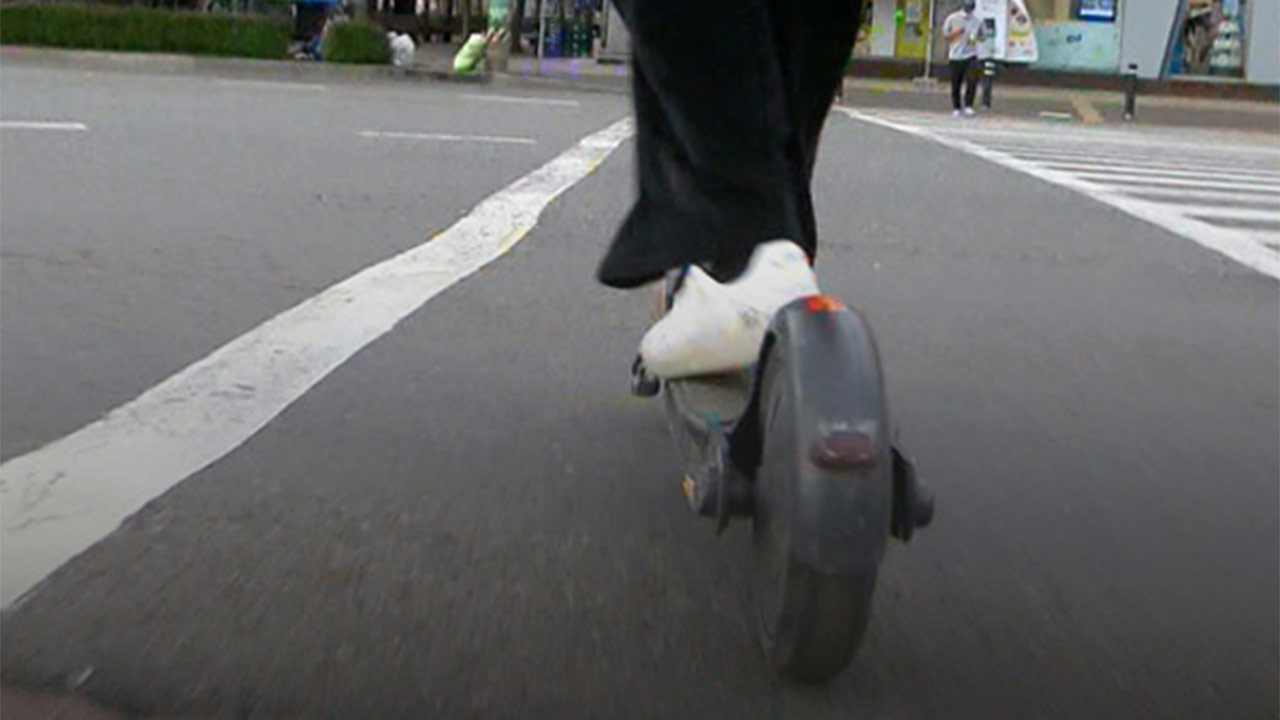 개인형 이동장치 이용하다 다친 환자 75% '헬멧 미착용'