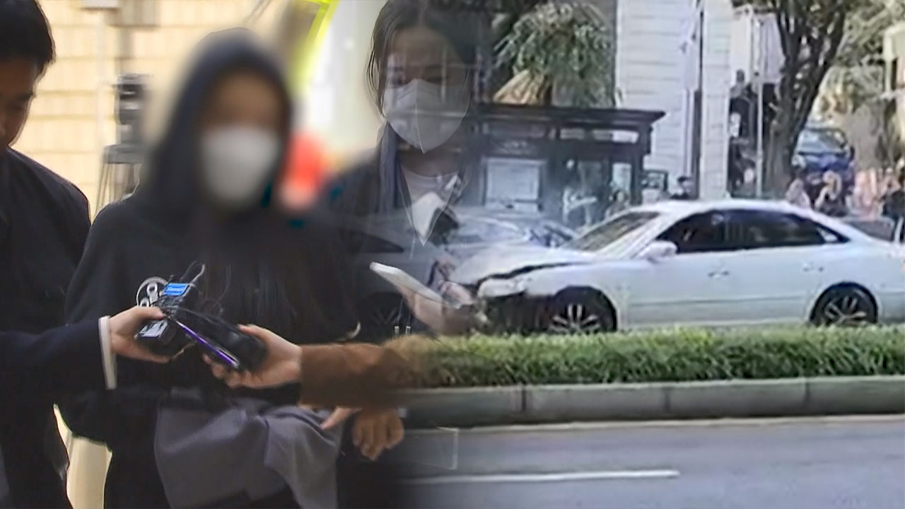 강남역 '무면허 8중 추돌 역주행' 20대 운전자 구속