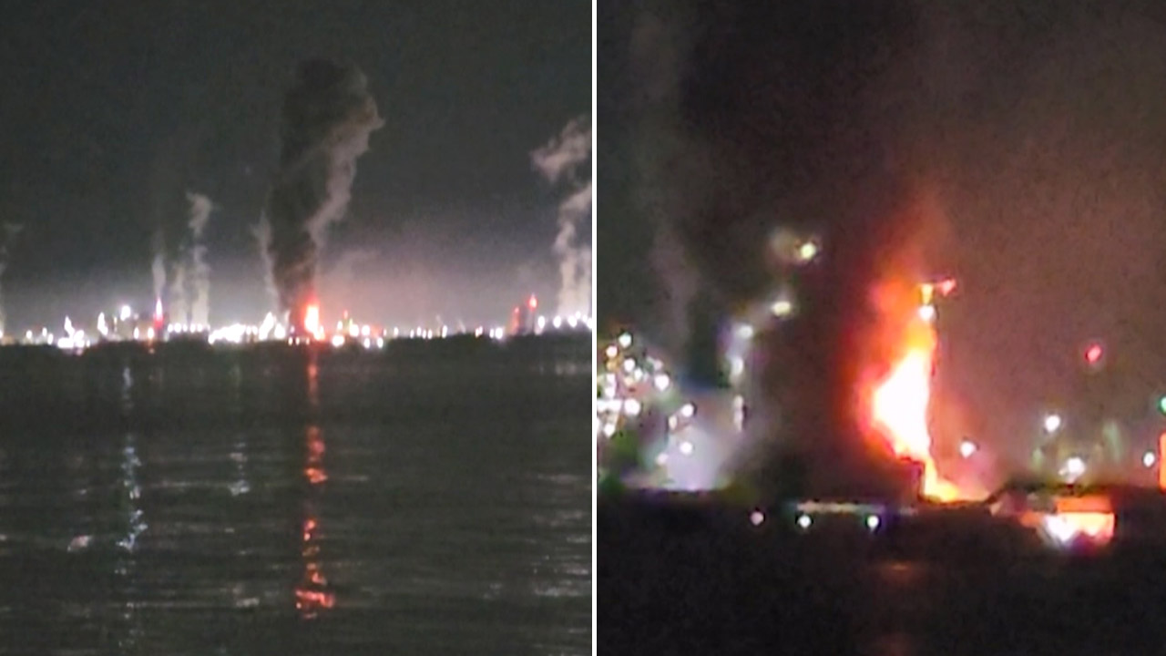 포스코 포항제철소 3파이넥스 공장에서 폭발음과 함께 불‥"큰 불길 잡혀"