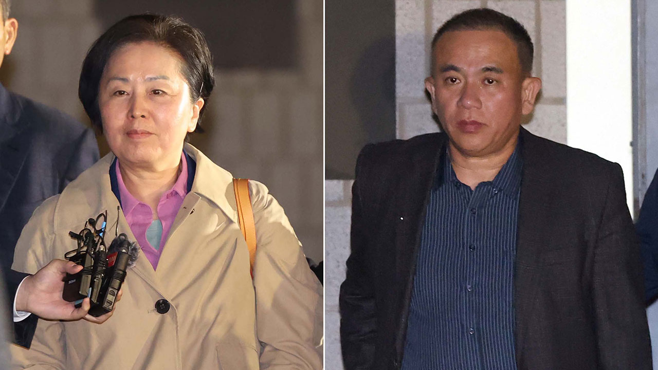 '공천 거래 의혹' 명태균·김영선 구속‥"증거인멸 우려"