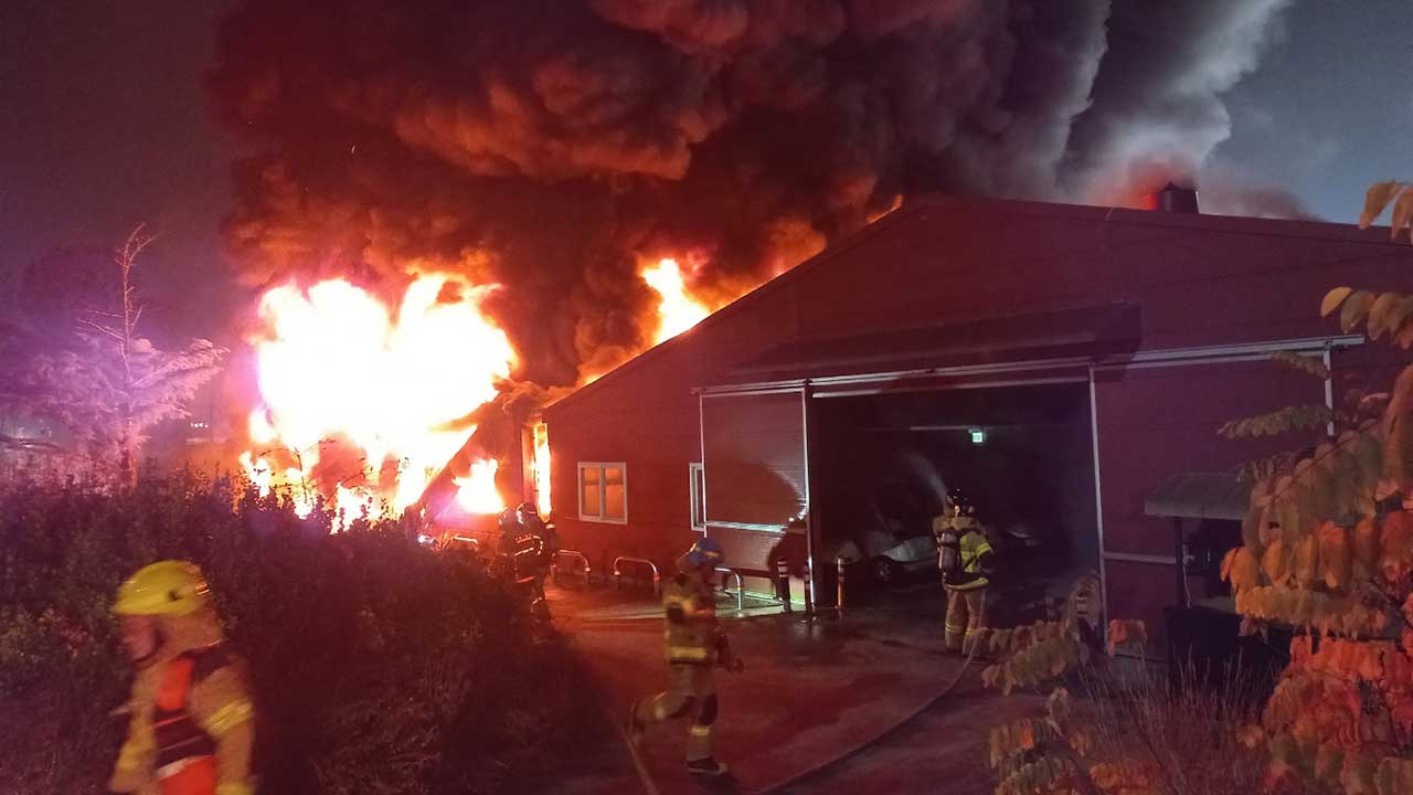 인천 클럽72 골프장서 불‥"카트 창고서 발화 추정"
