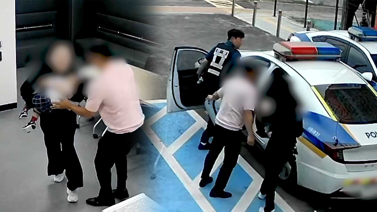 "아이가 숨 안쉬어요" 아이 안은 엄마 들어오자‥경찰, 3분 만에 병원 이송
