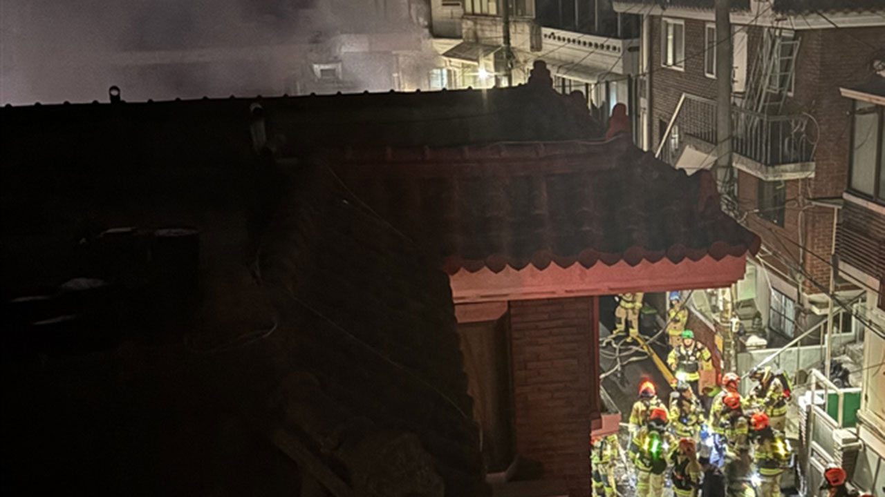 서울 광진구 단독주택 화재‥거주자 90대 여성 숨져