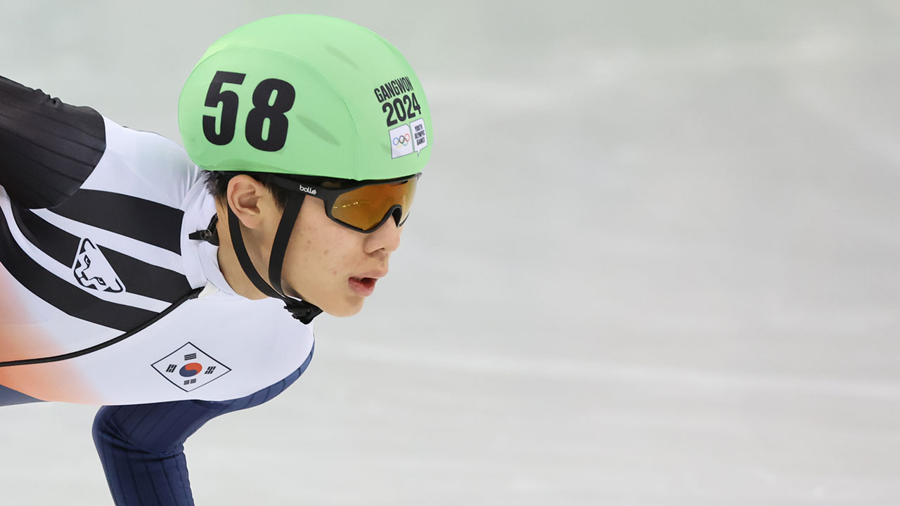 [청소년올림픽] 쇼트트랙 주재희, 남자 1500미터서 대회 첫 금메달
