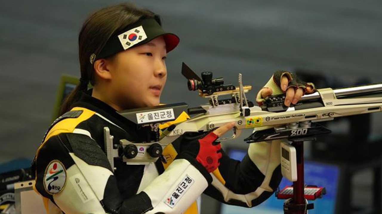 권은지, 한국 여자 공기소총 선수 22년 만에 월드컵 우승