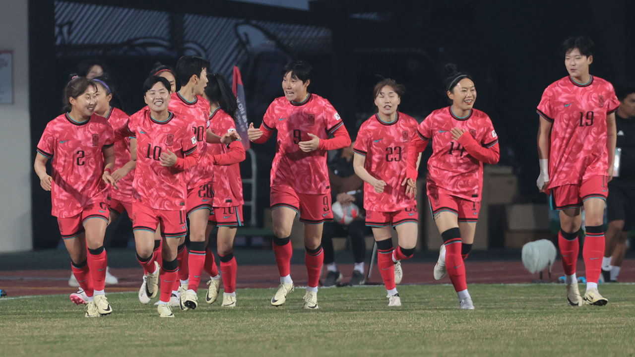 여자축구대표팀 추효주, 27초 만에 역대 최단시간 득점