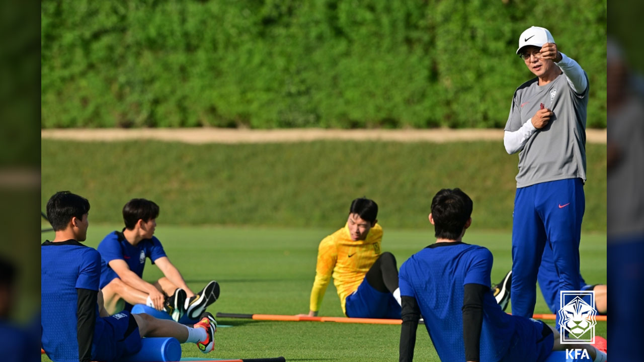 잠시 뒤 올림픽 축구대표팀 한·중전