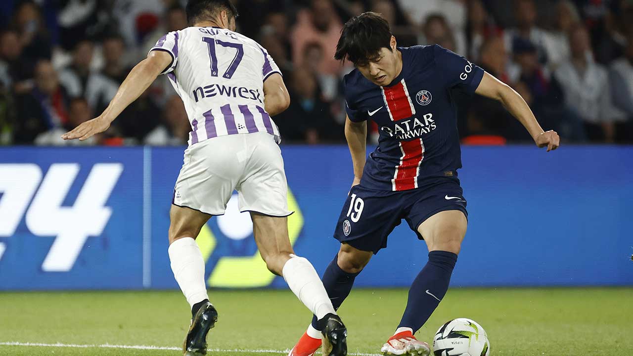 이강인, 공격 포인트없이 후반 26분 교체 