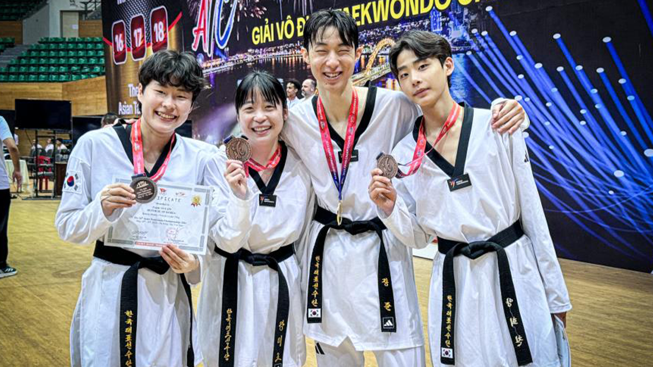 태권도 장준, 6년 만에 아시아선수권 금메달