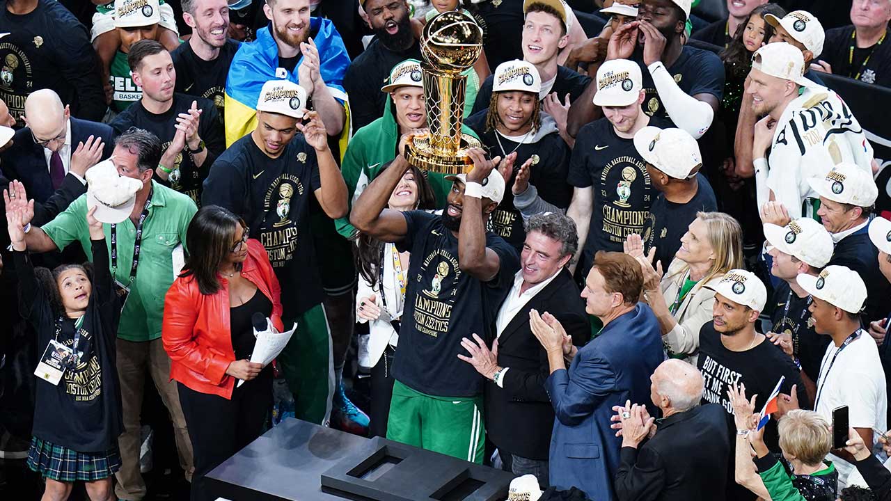 NBA 보스턴, 16년 만에 파이널 정상…역대 최다 18회 우승