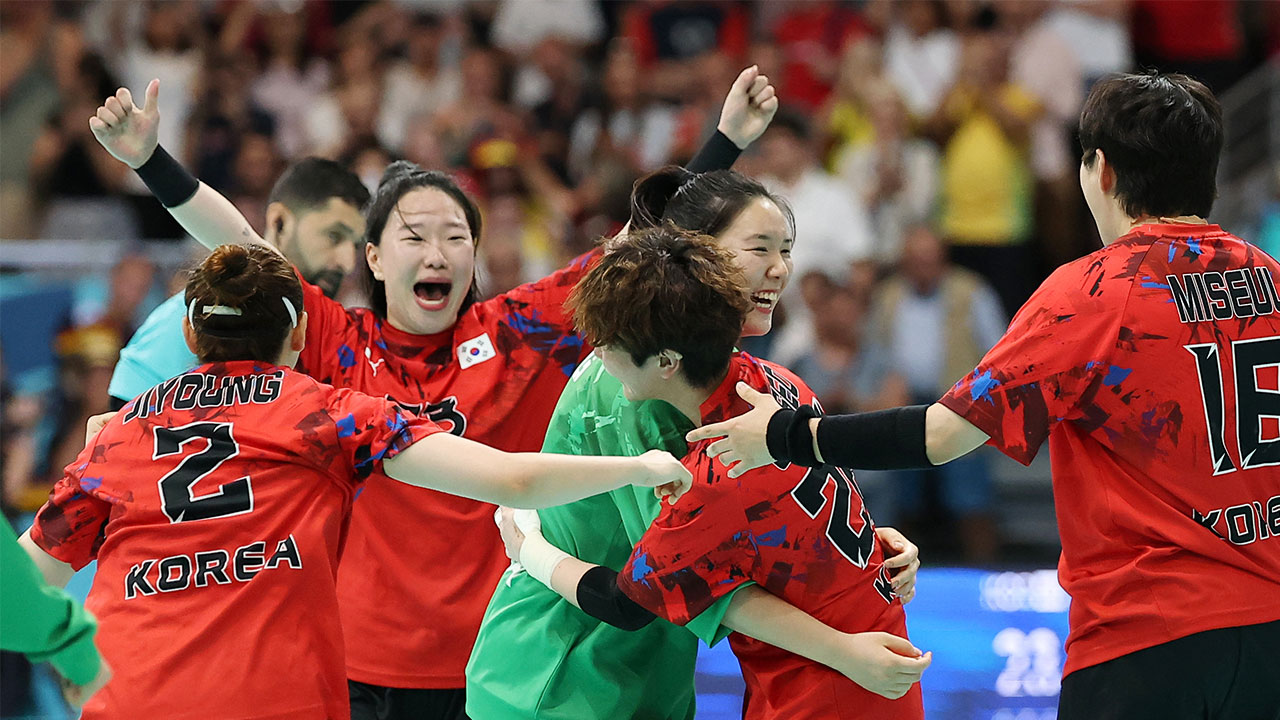 [올림픽] '유일 구기 종목' 여자 핸드볼, 독일 꺾고 조별리그 첫 승 