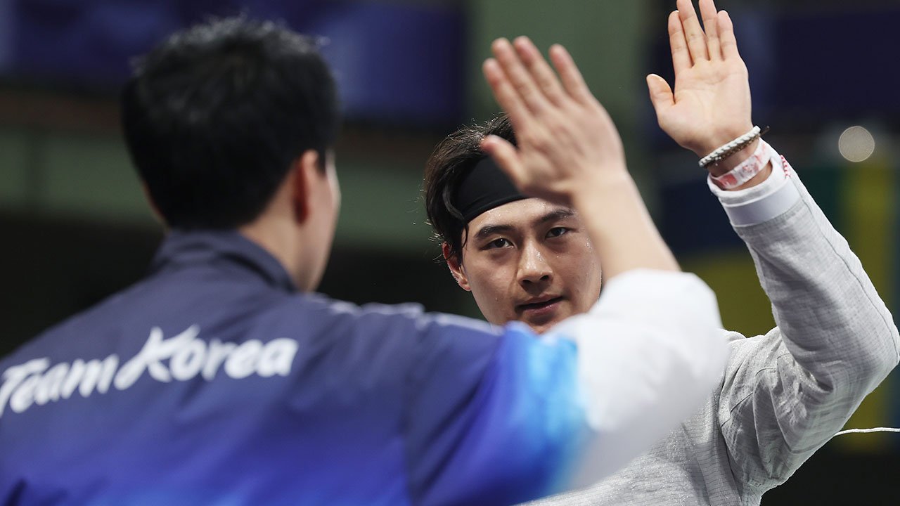 [올림픽] 펜싱 남자 사브르 오상욱, 개인전 준결승 진출 