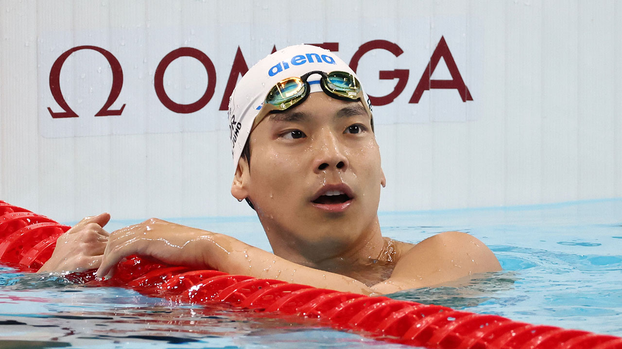 올림픽 이주호 남자 배영 200미터 준결승 진출