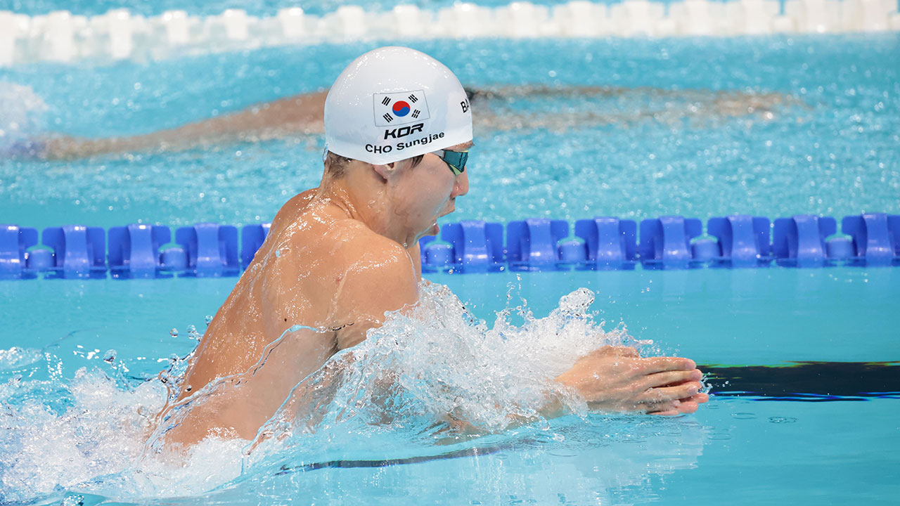 [올림픽] '예선 전체 1위' 조성재, 남자 평영 200m 준결승서 탈락