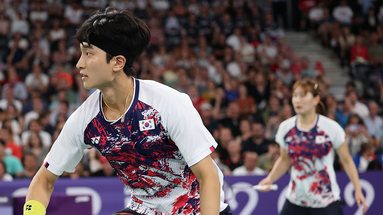 [올림픽] 배드민턴 혼합복식 김원호·정나은 결승 진출