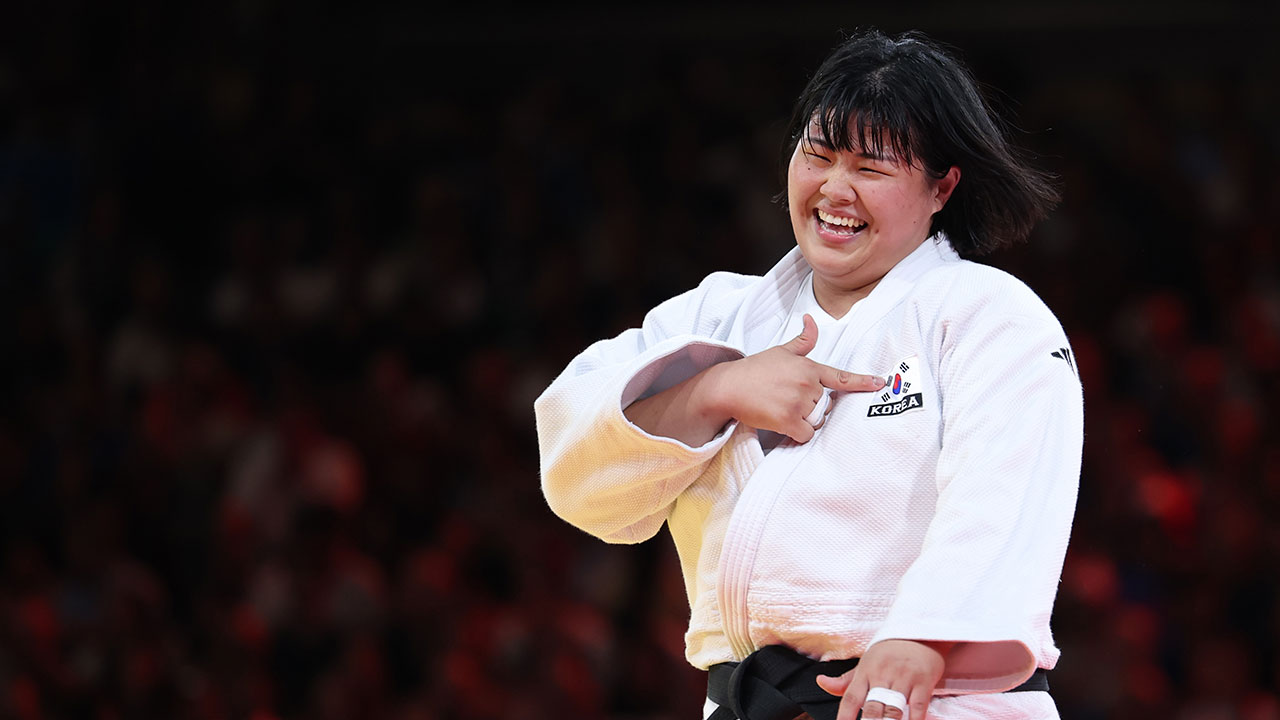 [올림픽] 유도 김하윤, 동메달 획득‥24년 만의 여자 최중량급 메달
