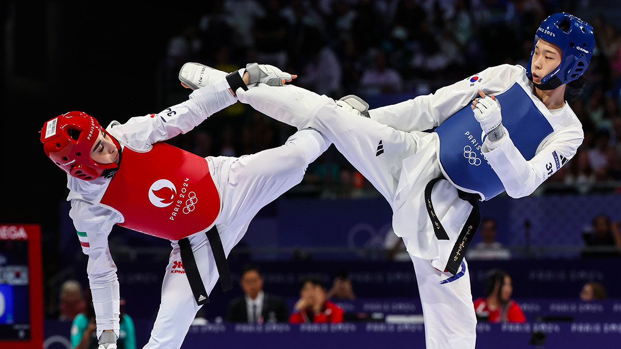 [올림픽] 태권도 김유진, 57kg급 금메달‥베이징 이후 16년 만