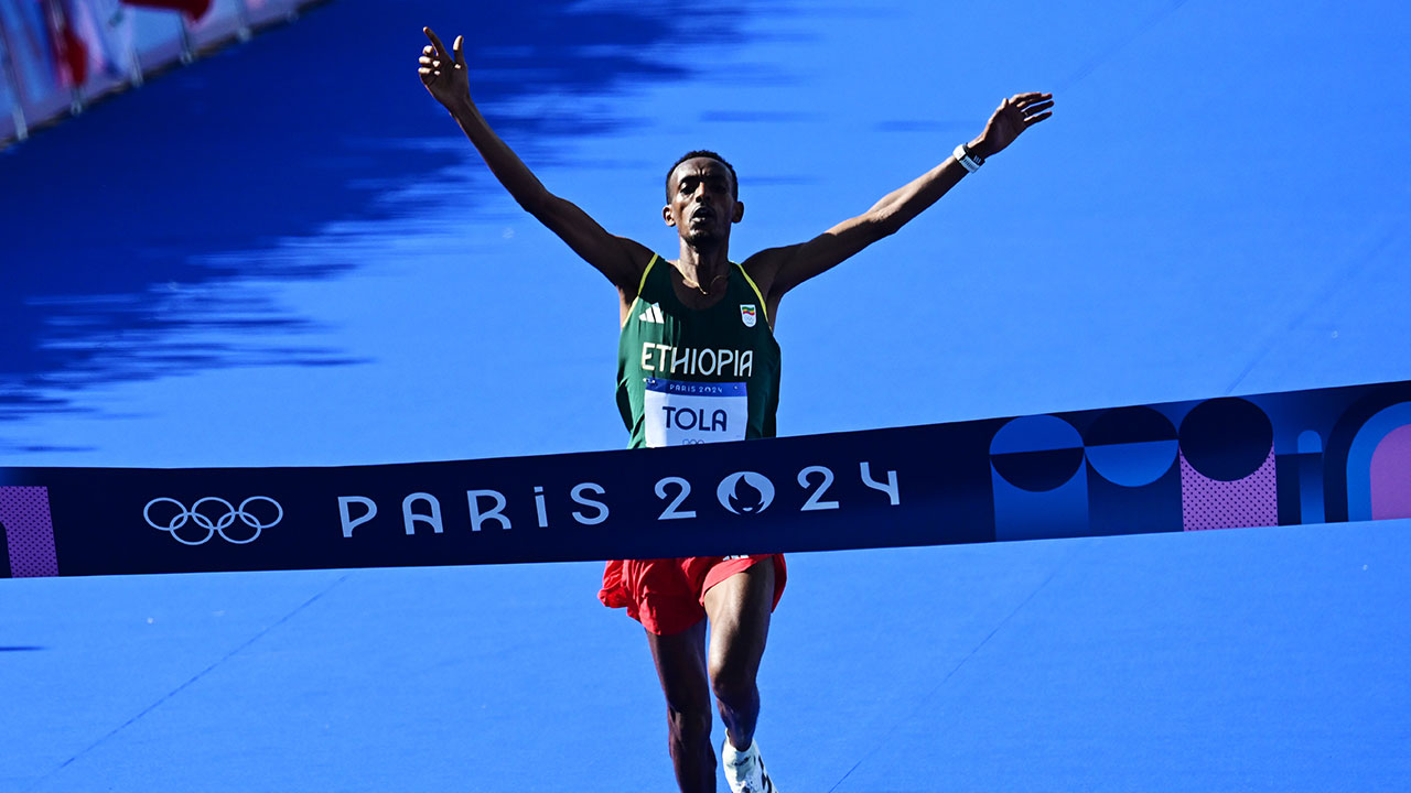 [올림픽] 에티오피아 톨라, 2시간 6분 26초 기록으로 남자 마라톤 우승