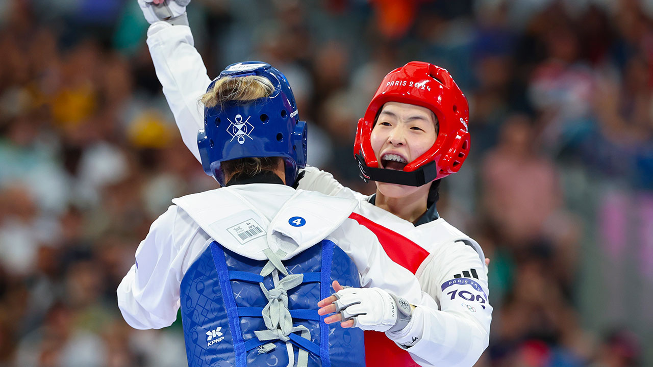 [올림픽] 태권도 이다빈, 2회 연속 올림픽 메달‥우상혁은 메달 획득 실패