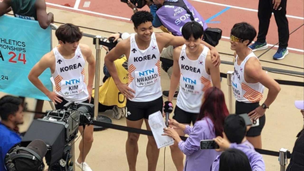 육상 남자 400m 계주, 32년 만에 세계주니어선수권 결선 진출