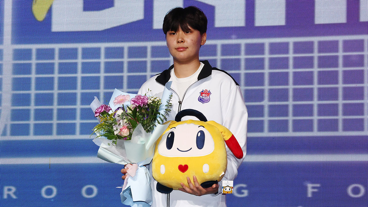 목포여상 세터 김다은, 여자배구 신인 1순위로 도로공사행