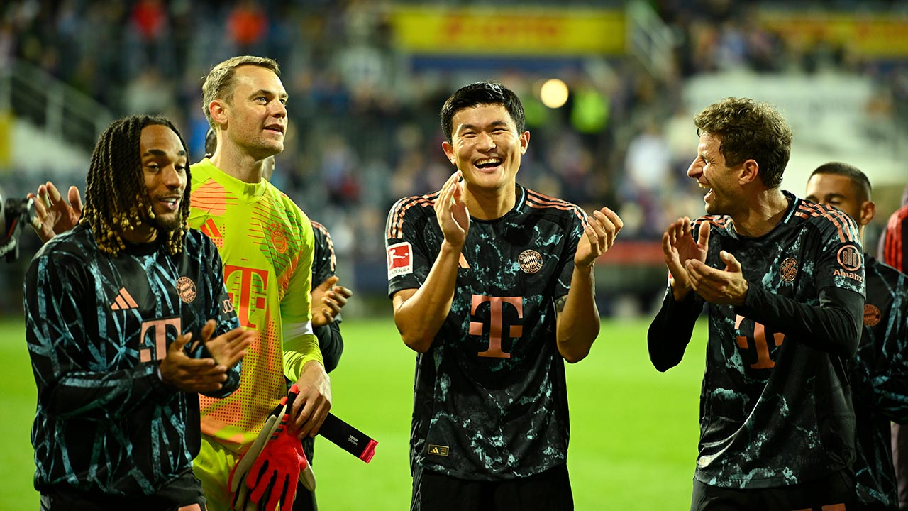 '김민재 68분' 바이에른 뮌헨, 챔스 첫 경기서 9대2 대승