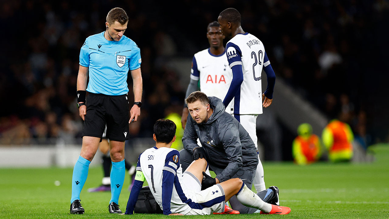 토트넘 감독 "손흥민 나쁜 상태 아냐‥본인은 훈련하길 원해"