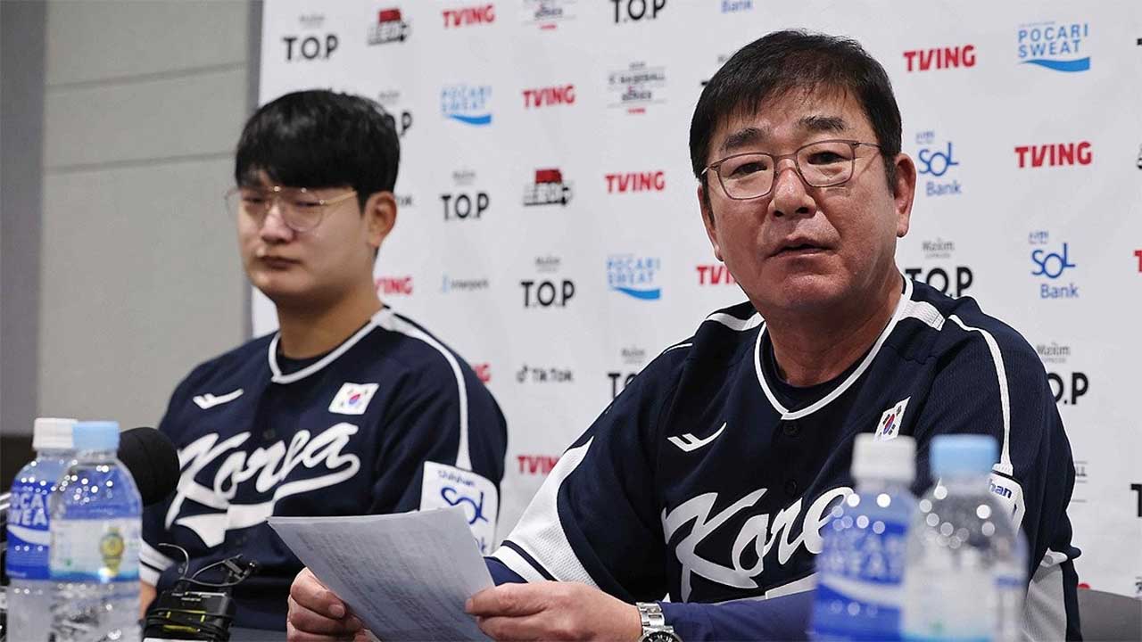 김지찬, 부상으로 야구대표팀 낙마‥류중일 감독 "신민재 외야 수비 가능"