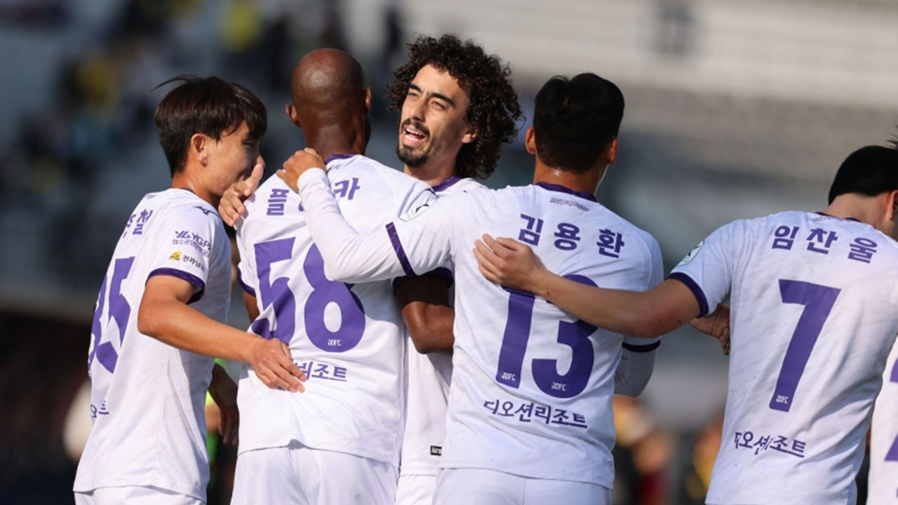 프로축구 K리그2 수원 승격 불발‥전남·부산 준플레이오프 막차 
