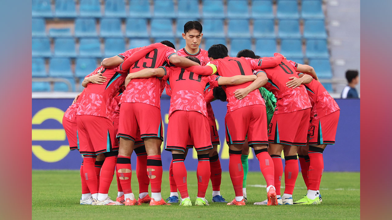 축구대표팀, 팔레스타인과 1-1 무승부‥연승행진 마감